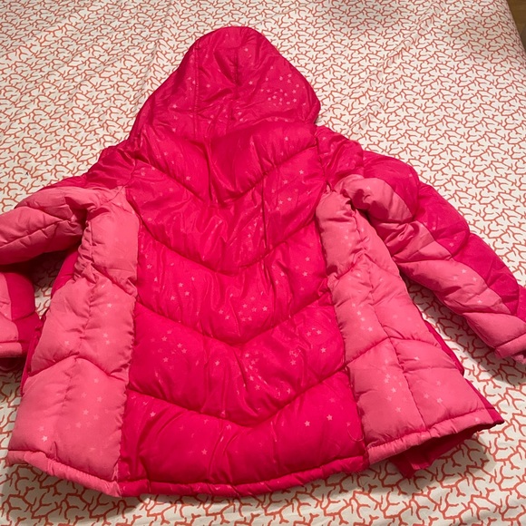 Puffer girls jacket-Vertical9- size 14/16 XL pretty pink - Picture 3 of 9